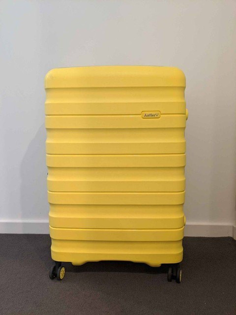 antler yellow suitcase
